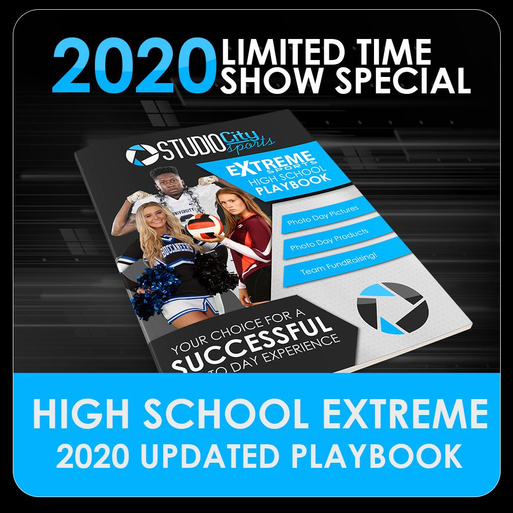 2020 Special - Extreme High School Sports Playbook-Photoshop Template - PSMGraphix