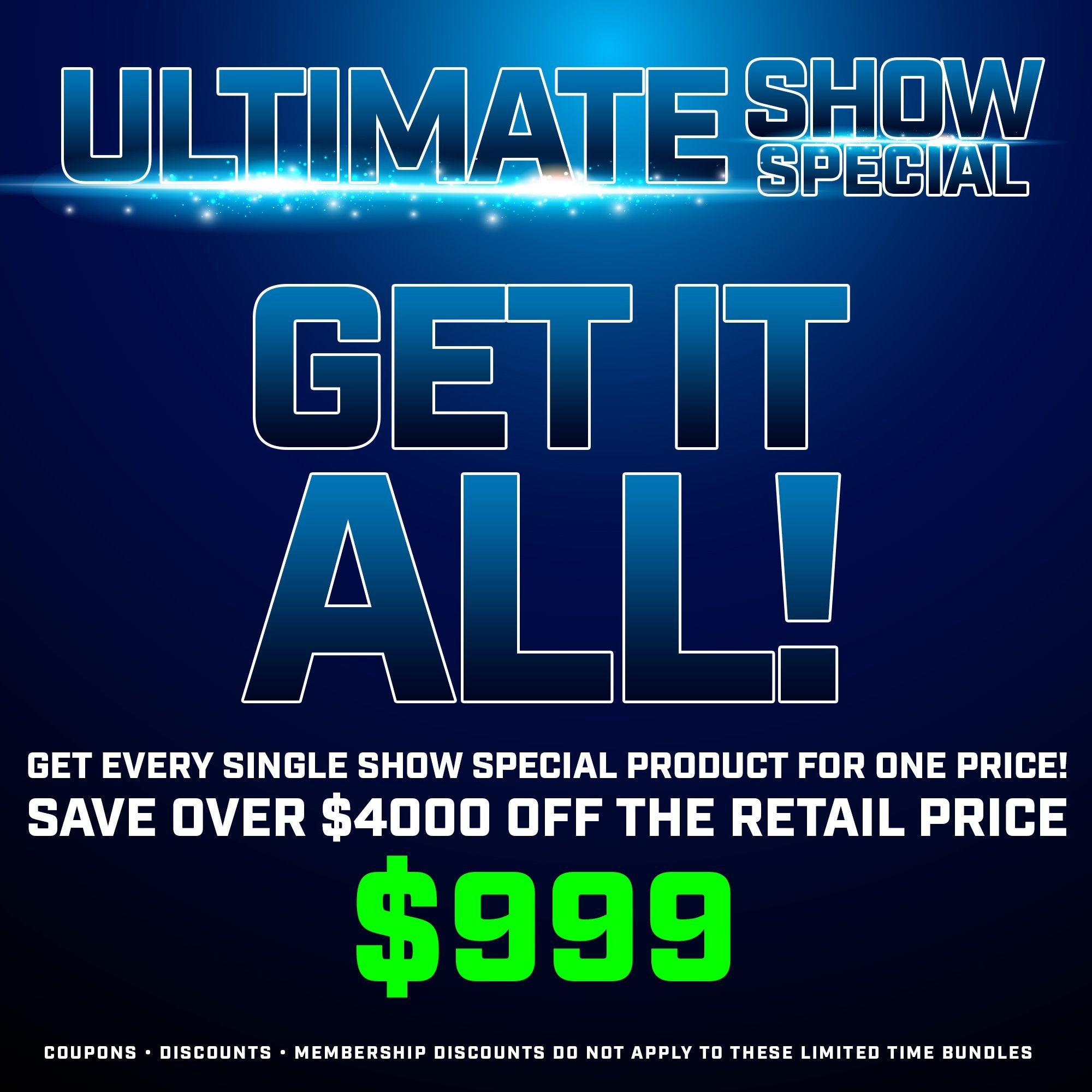 2022 ULTIMATE SHOW SPECIAL - GET IT ALL-Photoshop Template - PSMGraphix