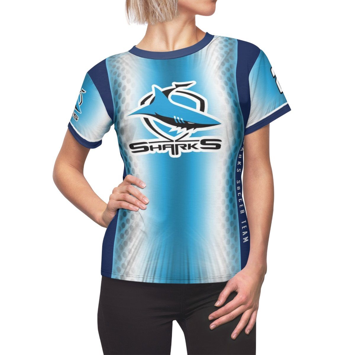 Superstar - V.1 - Extreme Sportswear Women's Cut & Sew Template-Photoshop Template - Photo Solutions