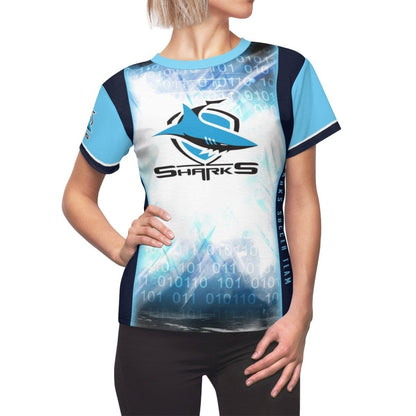 Time Zone - V.5 - Extreme Sportswear Women's Cut & Sew Template-Photoshop Template - PSMGraphix