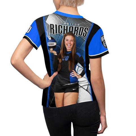 Backsplash - V.4 - Extreme Sportswear Women's Cut & Sew Template-Photoshop Template - PSMGraphix