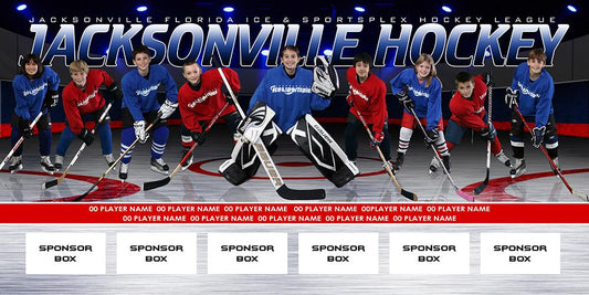 Face Off v.2 - Team Field Banner-Photoshop Template - Photo Solutions