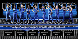 Grill v.4 - Team Field Banner-Photoshop Template - Photo Solutions