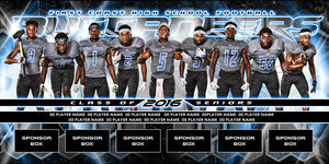 Horizon v.5 - Quantum Series - Team Field Banner-Photoshop Template - Photo Solutions