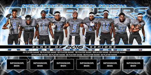 Horizon v.5 - Quantum Series - Team Field Banner-Photoshop Template - Photo Solutions