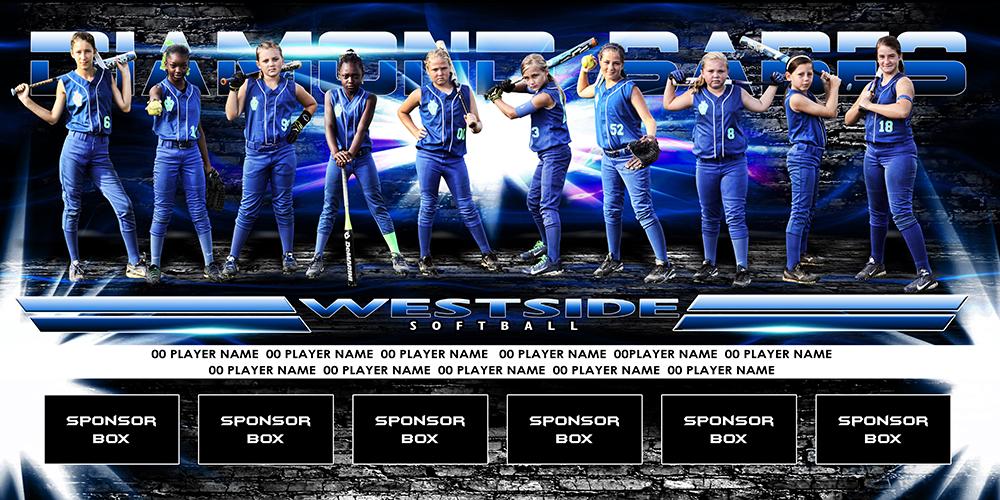 Light Rays v.3 - Team Field Banner-Photoshop Template - Photo Solutions
