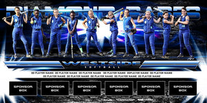 Light Rays v.3 - Team Field Banner-Photoshop Template - Photo Solutions