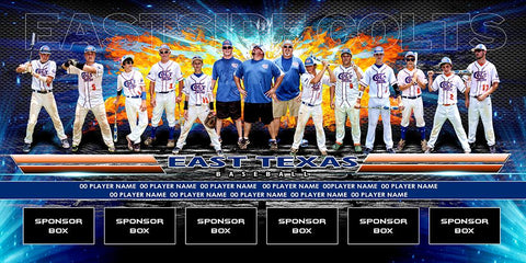 Mesh v.3 - Team Field Banner-Photoshop Template - Photo Solutions