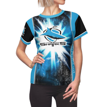 Light Rays - V.3 - Extreme Sportswear Women's Cut & Sew Template-Photoshop Template - Photo Solutions
