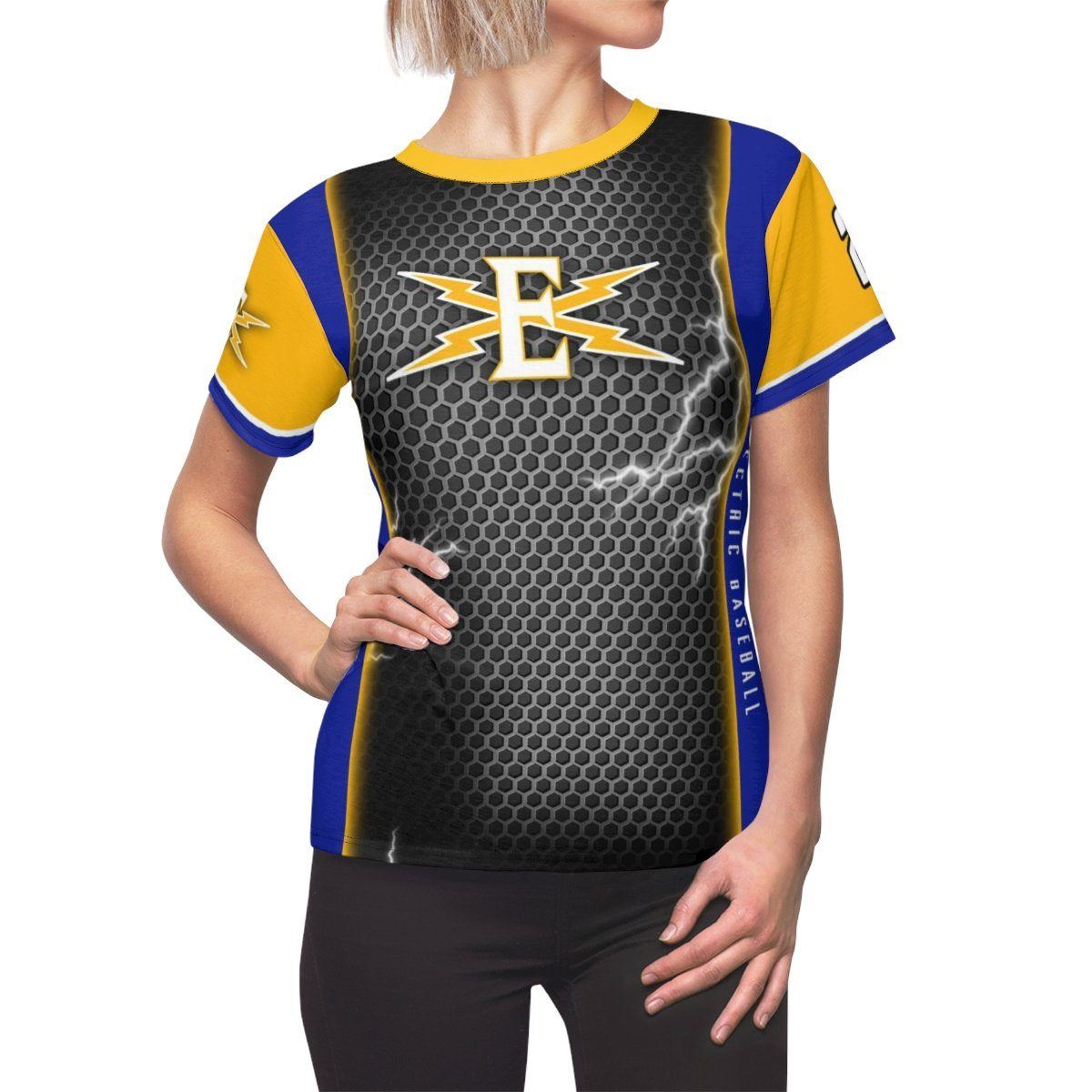 Metaletric - V.4 - Extreme Sportswear Women's Cut & Sew Template-Photoshop Template - PSMGraphix