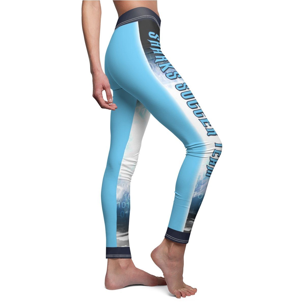 Time Zone - V.5 - Extreme Sportswear Cut & Sew Leggings Template-Photoshop Template - Photo Solutions