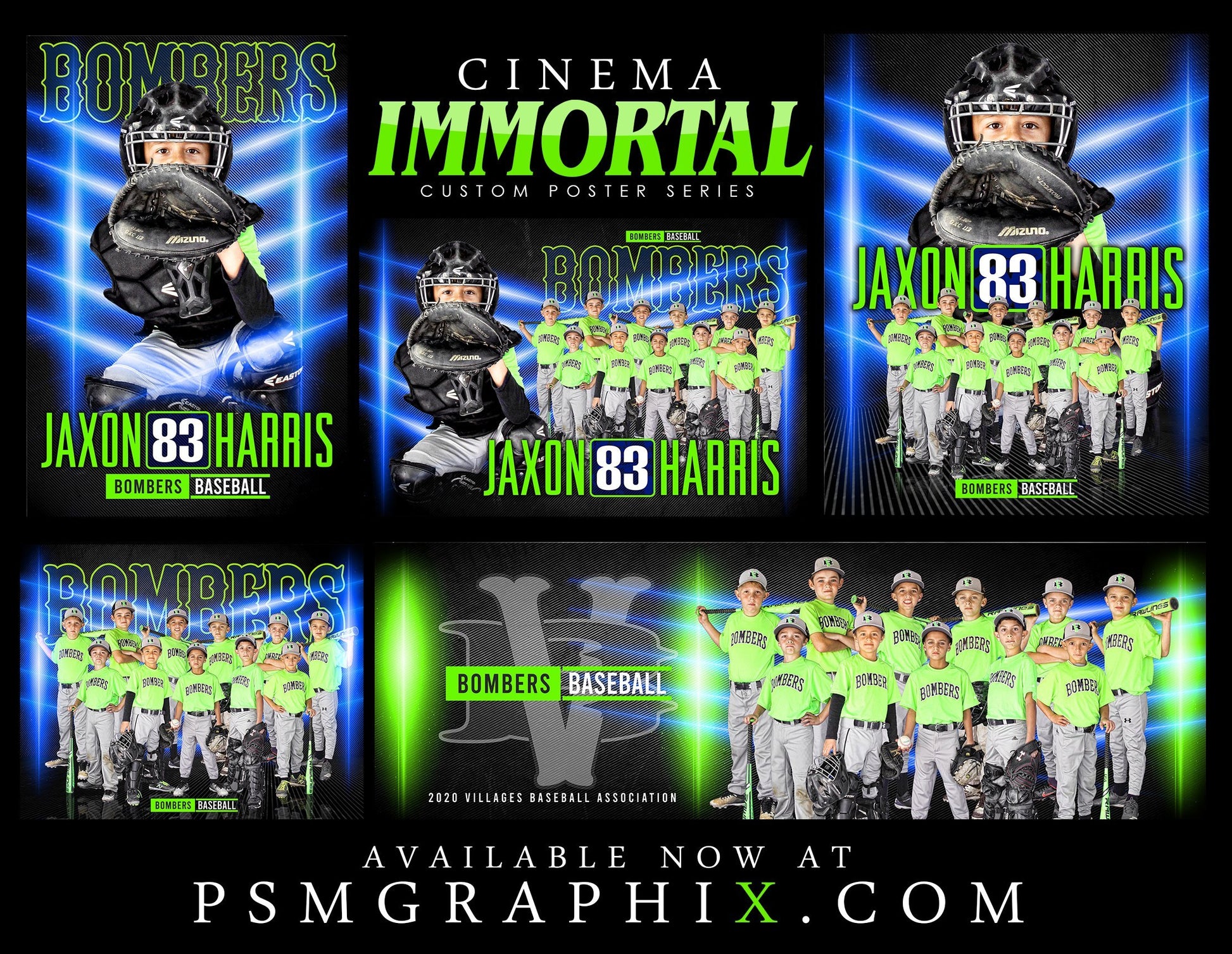 Immortal - Cinema Series - Full Collection-Photoshop Template - PSMGraphix