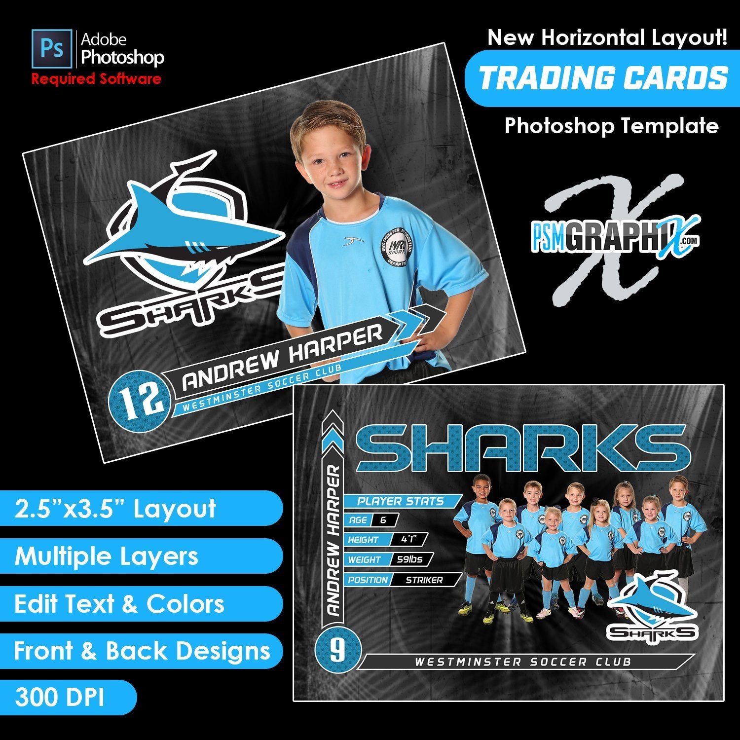 Trading Card Designs – PSMGraphix