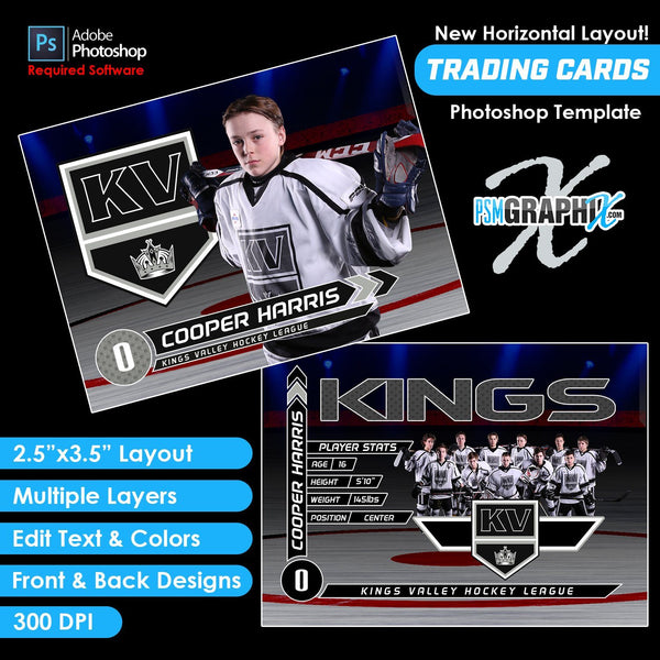 ULTIMATE COLLECTION - Limited Time Special - Game Day Trading Card Templates-Photoshop Template - PSMGraphix