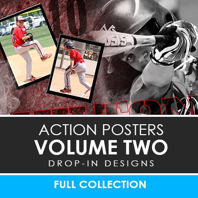 02 - Action Drop-In Poster/Banner Template Set - Volume 2-Photoshop Template - Photo Solutions