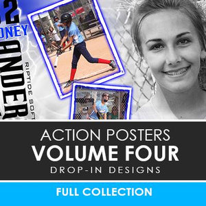 04 - Action Drop-In Poster/Banner Template Set - Volume 4-Photoshop Template - Photo Solutions