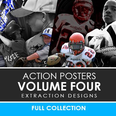 04 - Action Extraction Poster/Banner Template Set - Volume 4-Photoshop Template - Photo Solutions