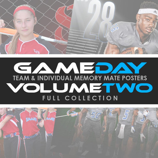 02 Game Day Memory Mates - V2 - FULL COLLECTION-Photoshop Template - Photo Solutions