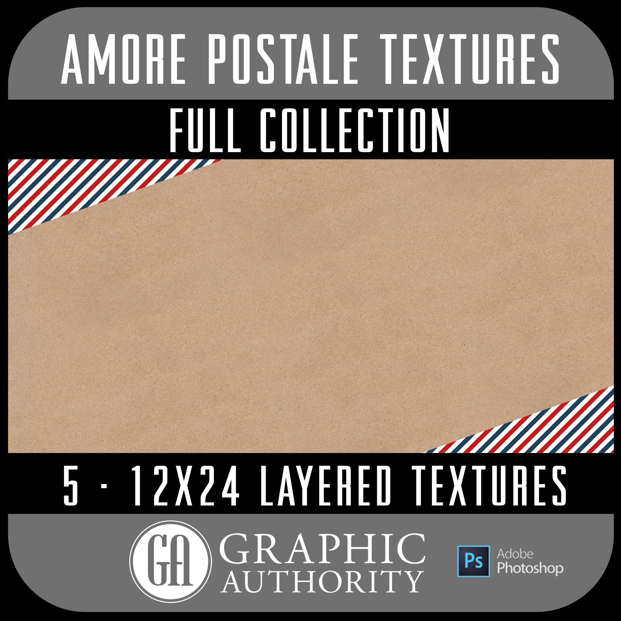 Amore Postale - Layered Textures - Full Collection – PSMGraphix