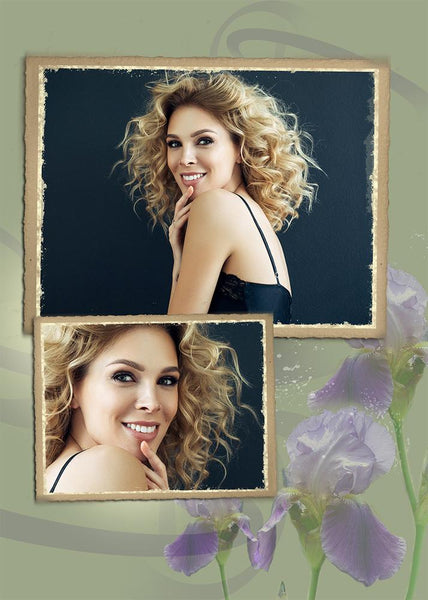 Artisan Portrait Collection - Full Set- 72 Frames-Photoshop Template - Graphic Authority