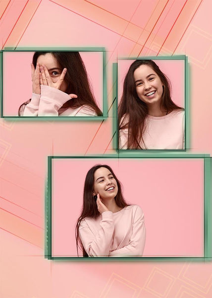 Artisan Portrait Collection - Full Set- 72 Frames-Photoshop Template - Graphic Authority