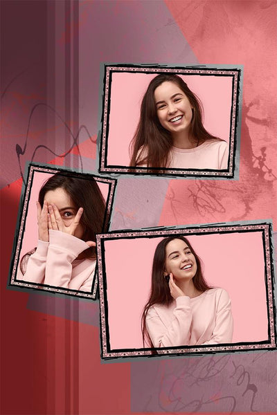 Artisan Portrait Collection - Full Set- 72 Frames-Photoshop Template - Graphic Authority