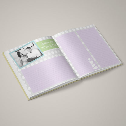 Baby On Board - 12x24 - Album Spreads-Photoshop Template - Graphic Authority