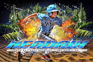 Beach Breakout v.6 - Action Extraction Poster/Banner-Photoshop Template - Photo Solutions