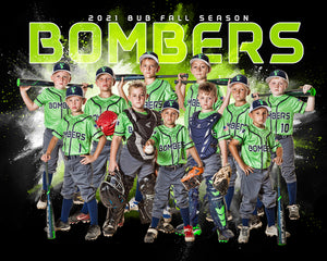 Explosion - Cinema Series - Team Poster/Banner-Photoshop Template - PSMGraphix
