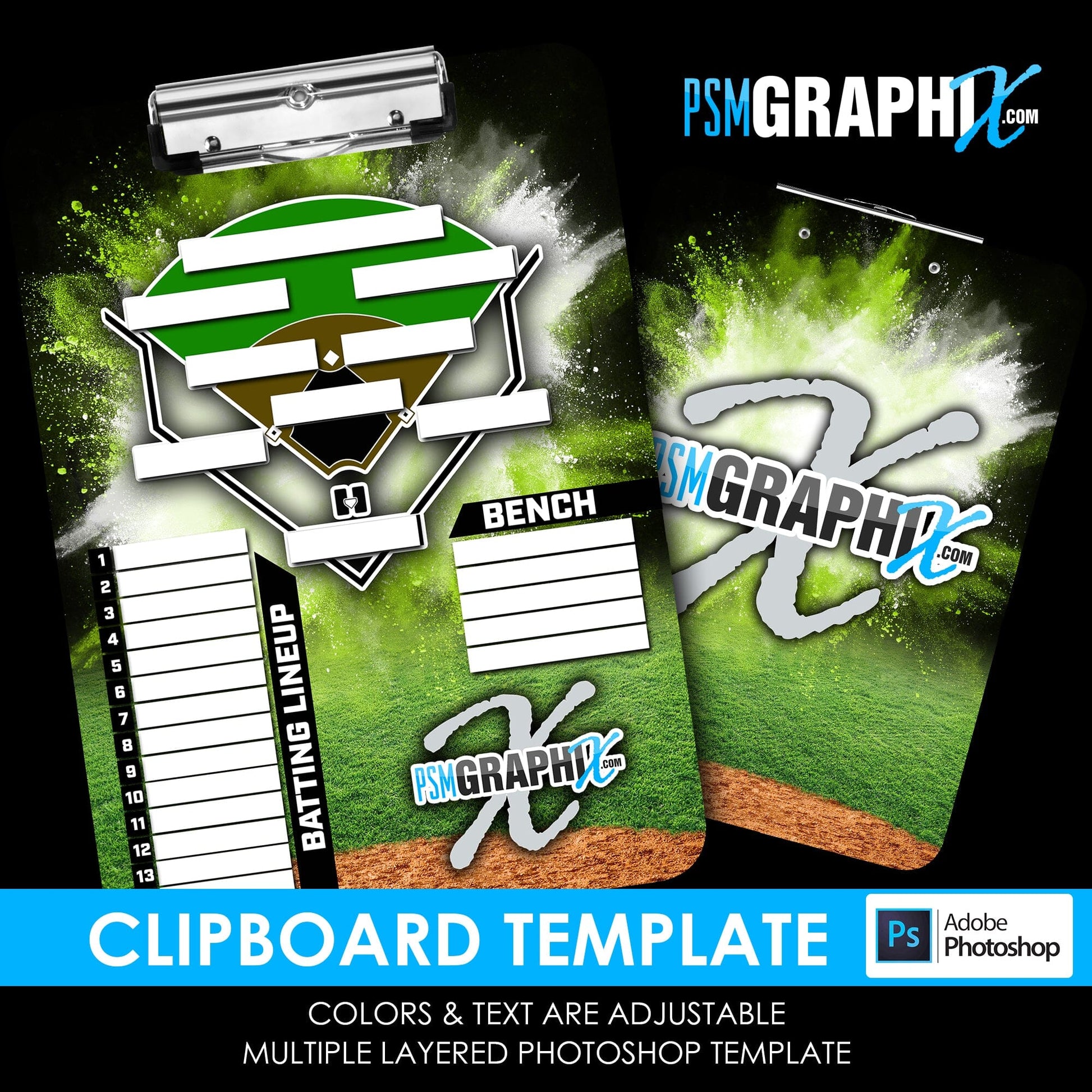 Cinema Series - Explosion Clipboard - Photoshop Template-Photoshop Template - PSMGraphix