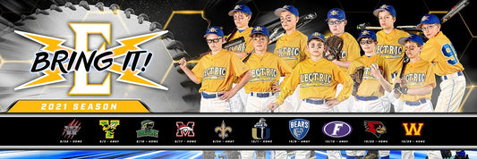 Our House - Baseball - Cinema Series "Game Time Edition" - Team Panoramic-Photoshop Template - PSMGraphix