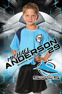 Our House - Soccer - Cinema Series "Game Time Edition" - Poster/Banner Template-Photoshop Template - PSMGraphix