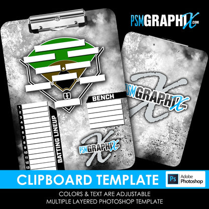 Cinema Series - Grunge Street Clipboard - Photoshop Template-Photoshop Template - PSMGraphix