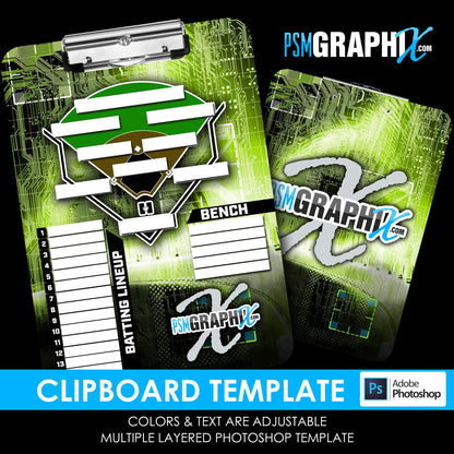 Cinema Series - Player Of Focus Clipboard - Photoshop Template-Photoshop Template - PSMGraphix