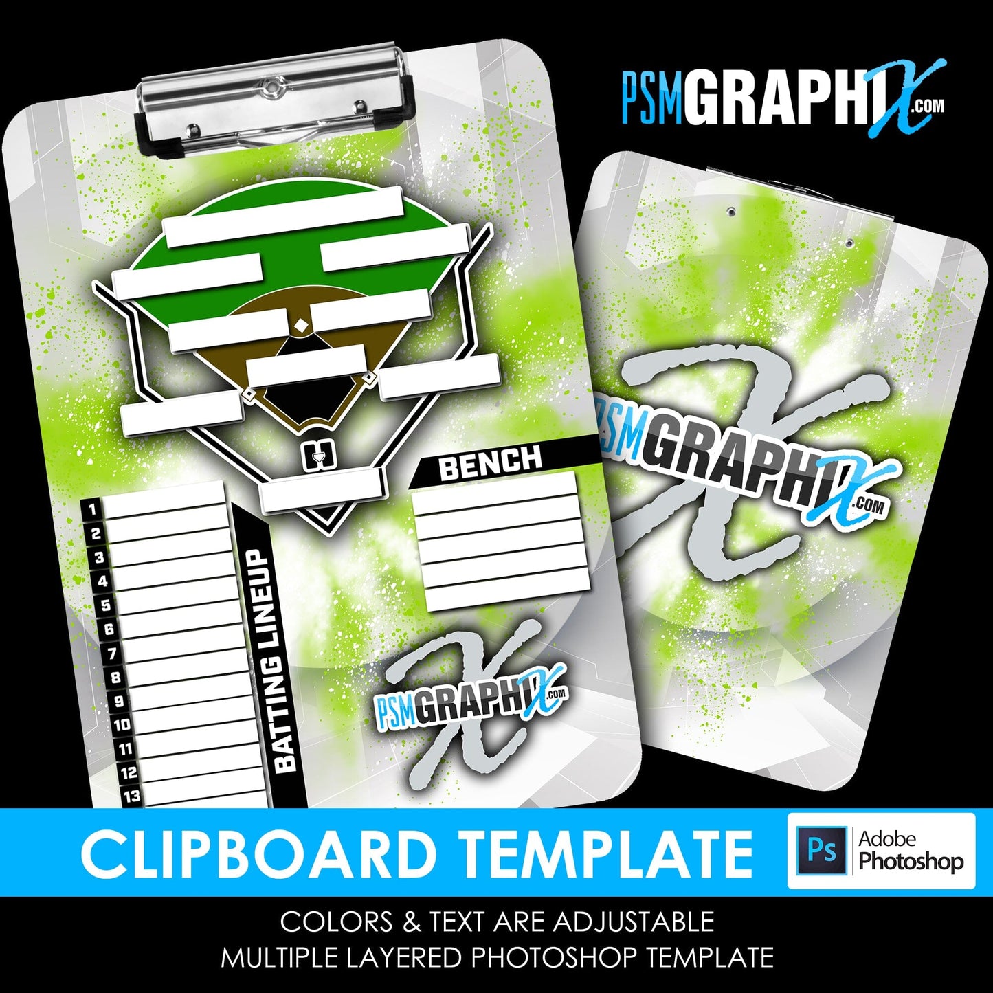 Cinema Series - Tech Blast Clipboard - Photoshop Template-Photoshop Template - PSMGraphix
