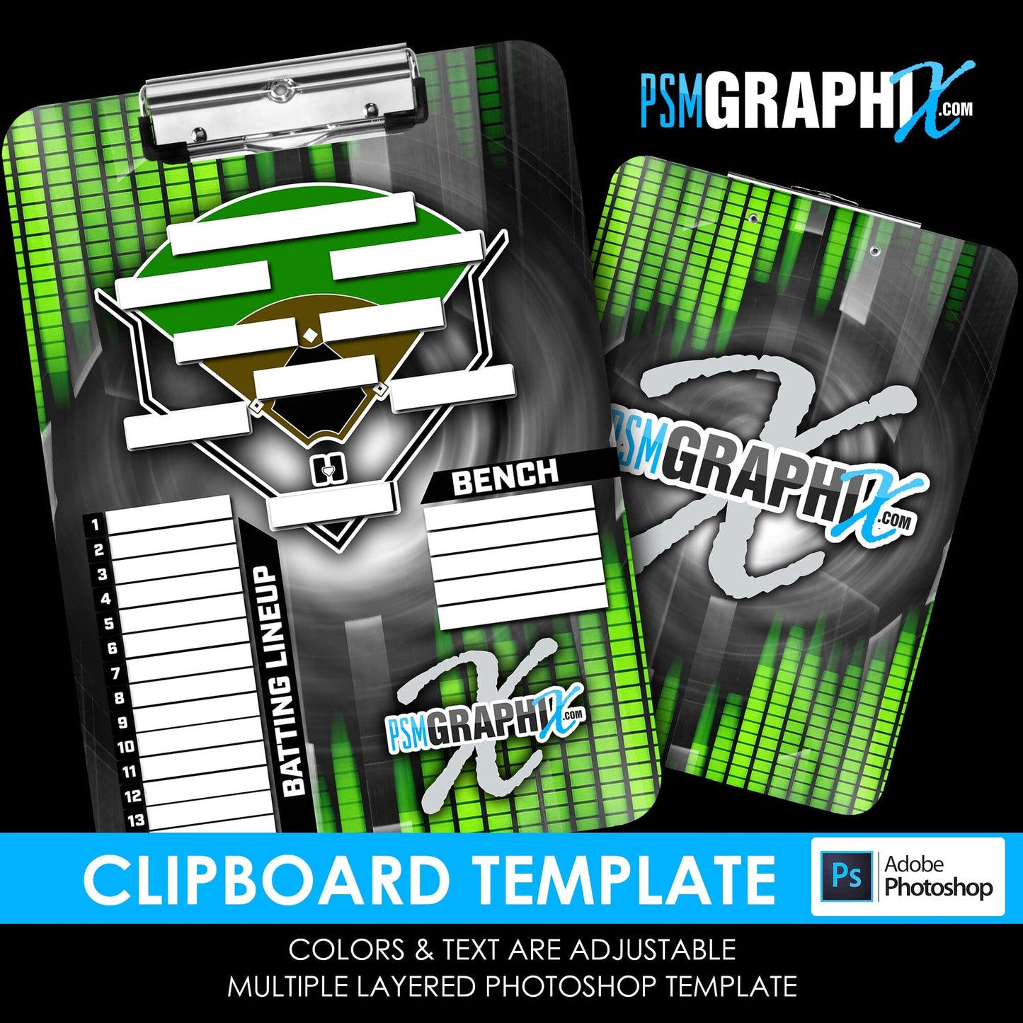 Cinema Series - Transporter Clipboard - Photoshop Template-Photoshop Template - PSMGraphix