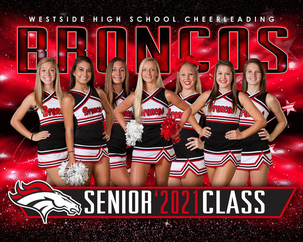 01 - Full Set - X-Factor - Cheerleading Collection-Photoshop Template - PSMGraphix