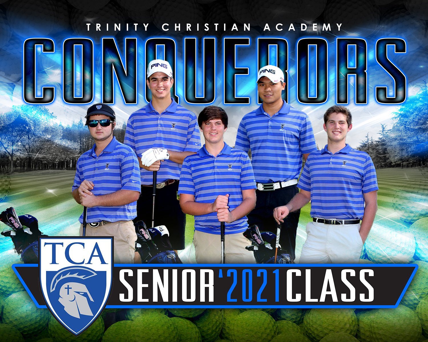 X Factor Golf - Cinema Series - Team Poster/Banner-Photoshop Template - PSMGraphix