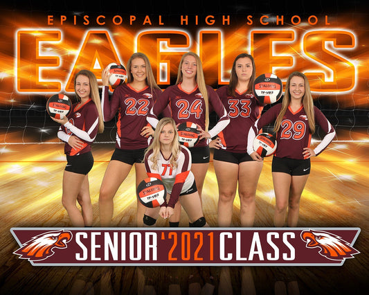 X Factor Volleyball  - Cinema Series - Team Poster/Banner-Photoshop Template - PSMGraphix