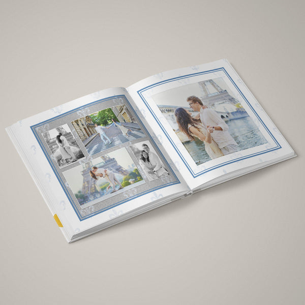 Culture Chic - French Boutique - 12x24 - Album Spreads-Photoshop Template - Graphic Authority