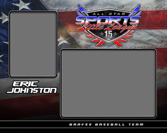 USA v.6 - Memory Mate - H-Photoshop Template - Photo Solutions