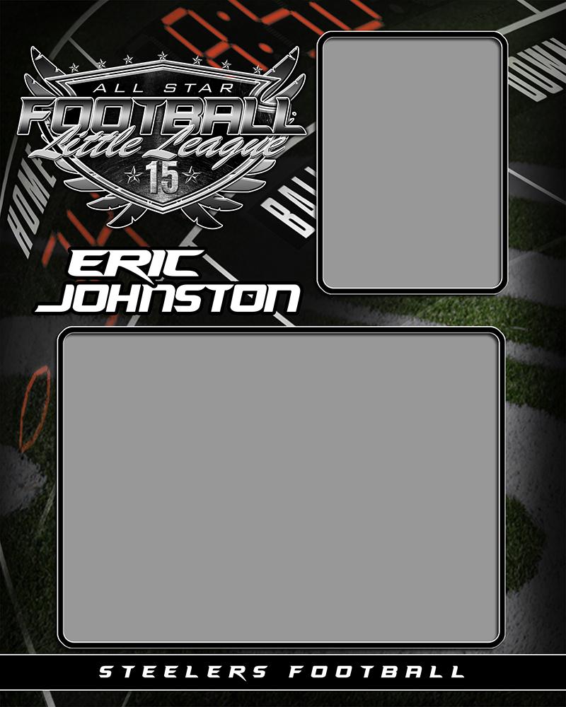 Football v.SS - Memory Mate - V-Photoshop Template - Photo Solutions