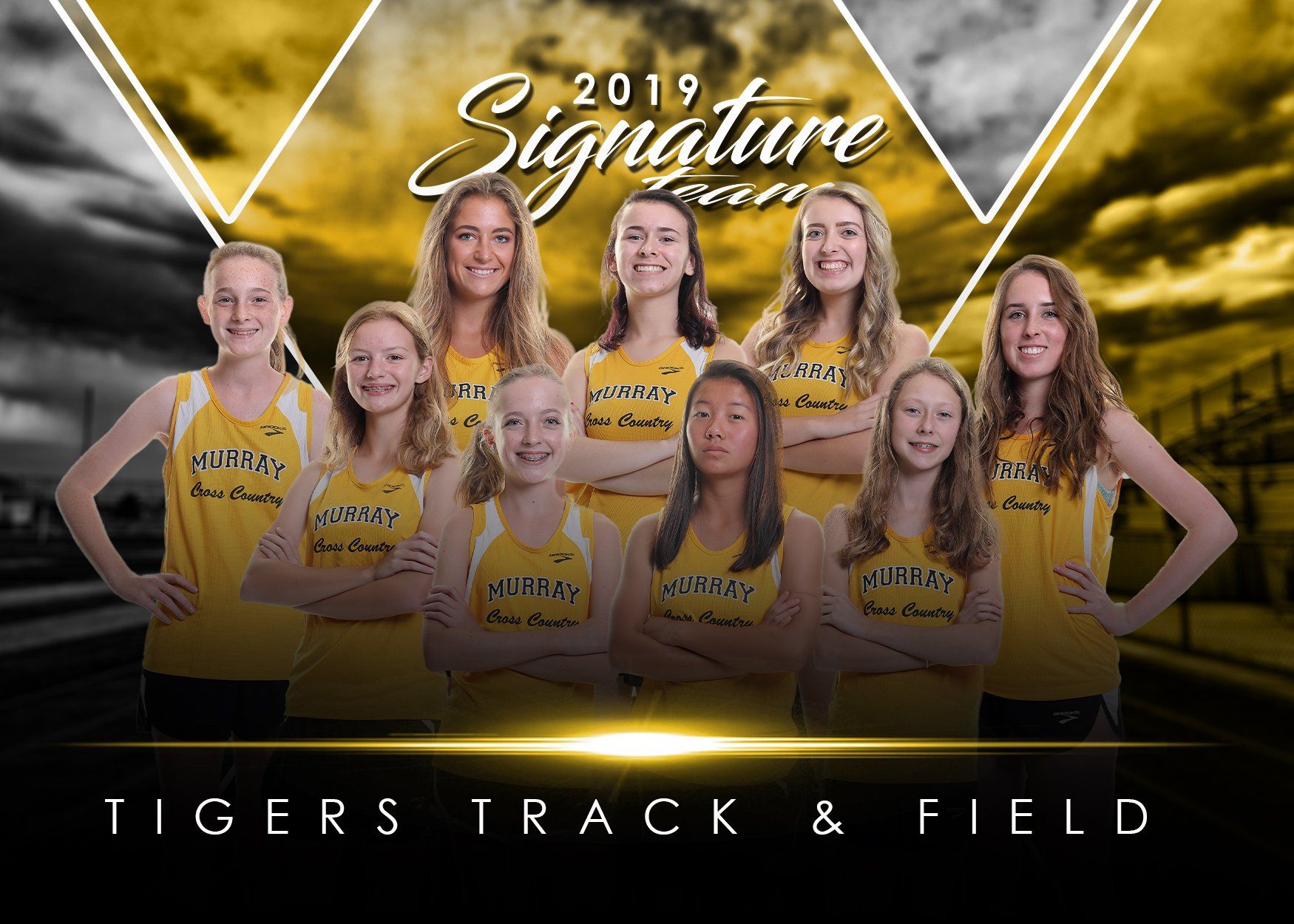 Signature Player - Track & Field - V2 - T&I Extraction Collection-Photoshop Template - Photo Solutions