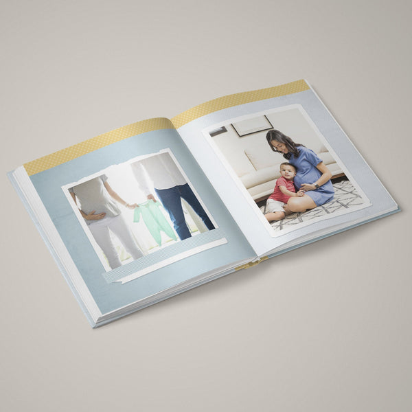 Family Life - Children - 12x24 - Album Spreads-Photoshop Template - Graphic Authority