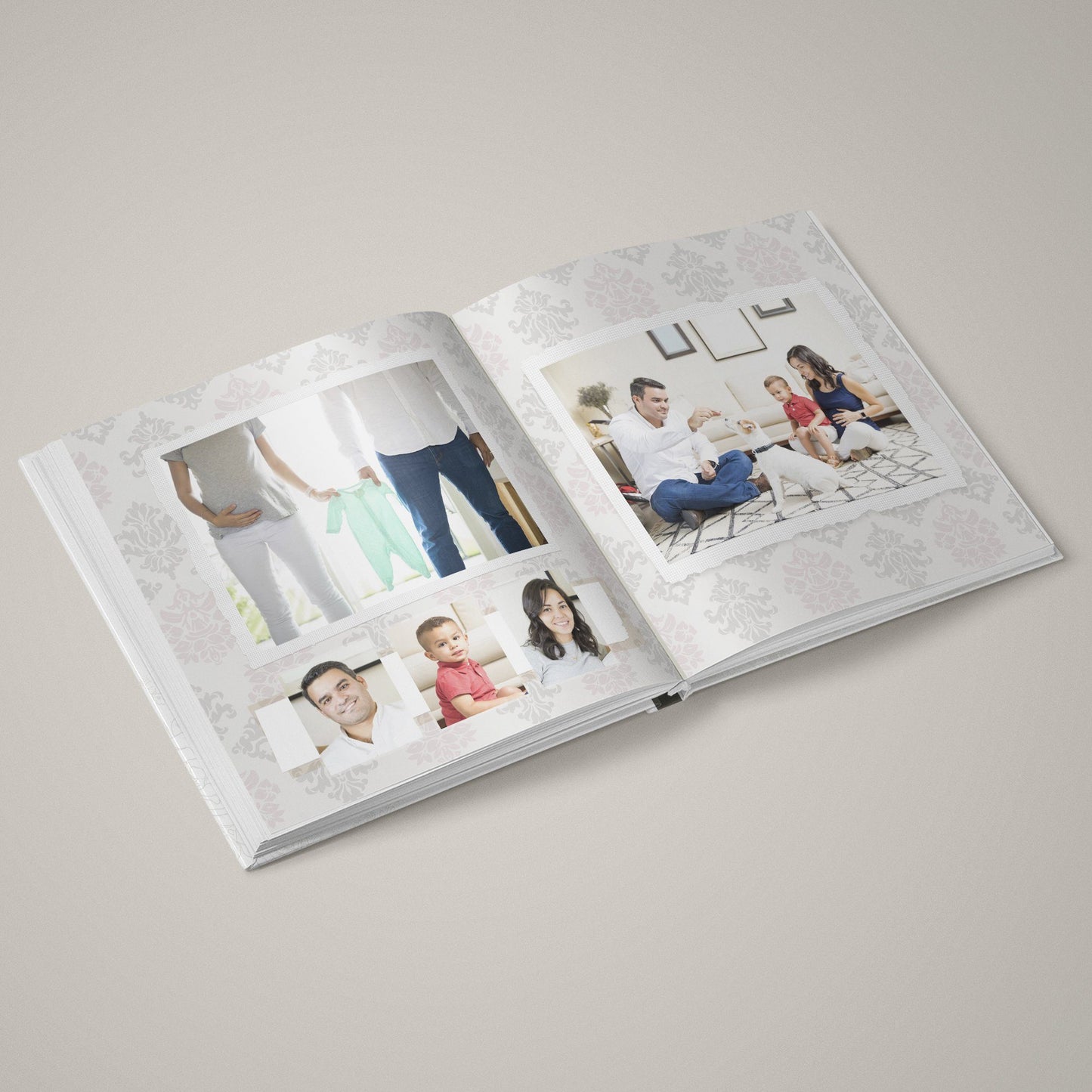 Family Life - Family - 12x24 - Album Spreads-Photoshop Template - Graphic Authority