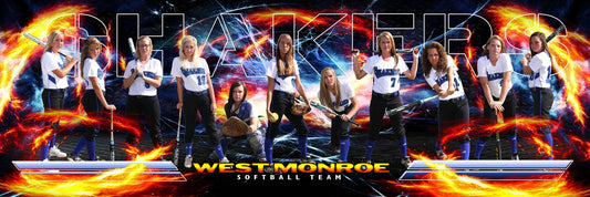 Fire & Ice v.3 - Team Panoramic-Photoshop Template - Photo Solutions