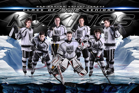 Cracked Ice V.2 - GroundBreaker - Team Poster/Banner-Photoshop Template - Photo Solutions
