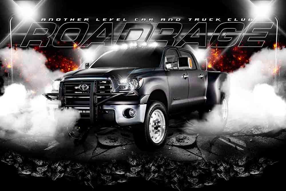 Road Rage V.2 - GroundBreaker - Team Poster/Banner-Photoshop Template - Photo Solutions