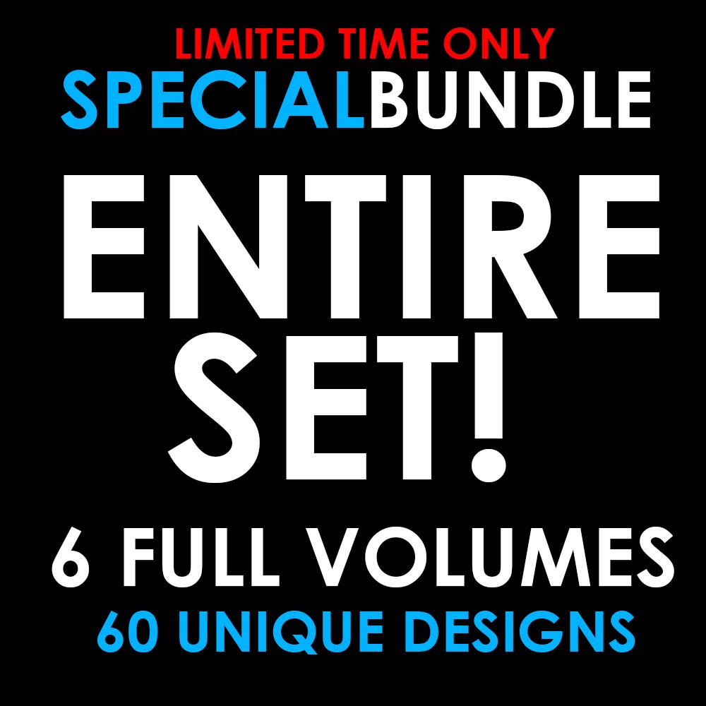 Limited Time - ENTIRE SET! ALL 6 COLLECTIONS-Photoshop Template - PSMGraphix