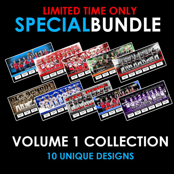 Limited Time - Volume 1 Field Banner Collection-Photoshop Template - PSMGraphix